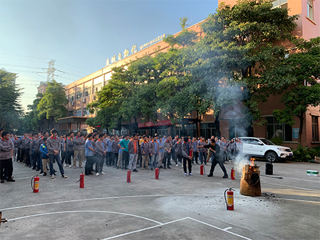 【安全记心间,防患于未然】好博自动化2021年下半年消防演练活动顺利举办!